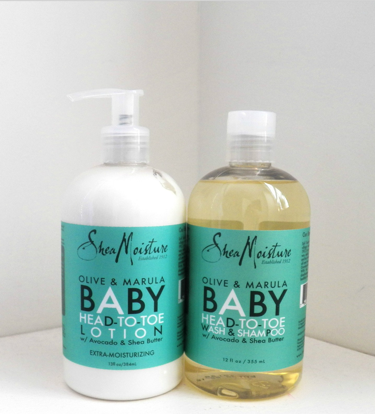 shea moisture olive oil and marula baby lotion