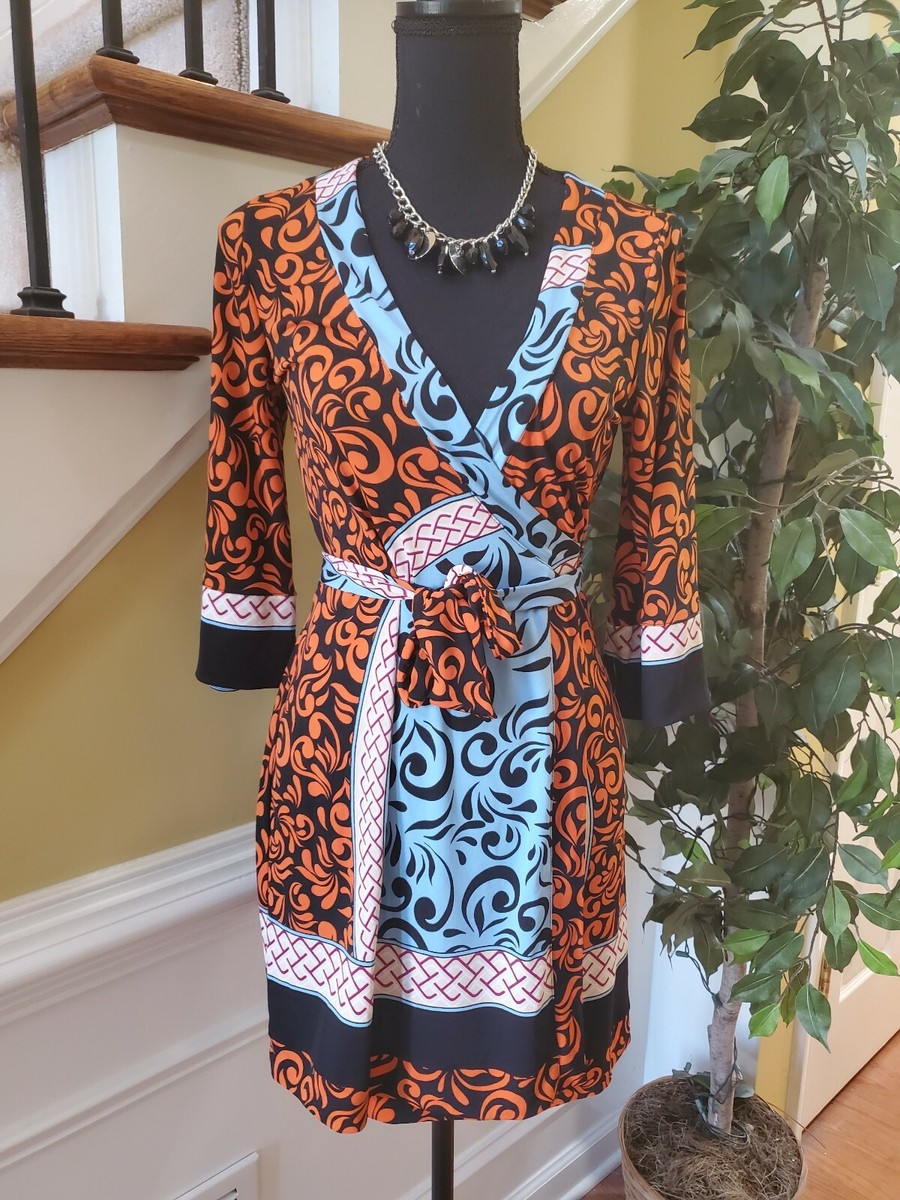 Rubber Ducky Productions Wrap Boho Dress Size Small | eBay Rubber Ducky Productions Wrap Boho Dress Size Small | eBay