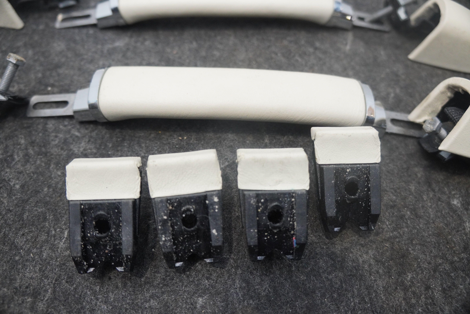 Set Interior Roof Ceiling Grab Assist Handle Cream OEM Bentley Flying Spur 2013+