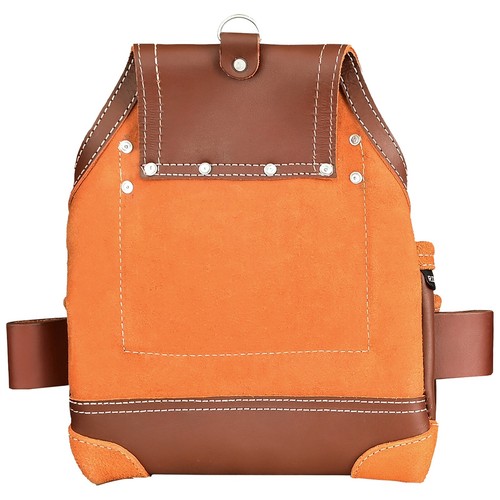 5 pocket leather tool pouch carpenter tool pouch nail pocket farmer tool bag - Picture 8 of 8