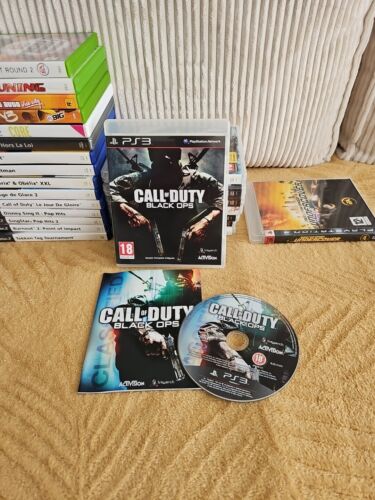 Call of Duty Black Ops PlayStation 3 PS3 Fr Bon État Livraison Rapide - Photo 1/1