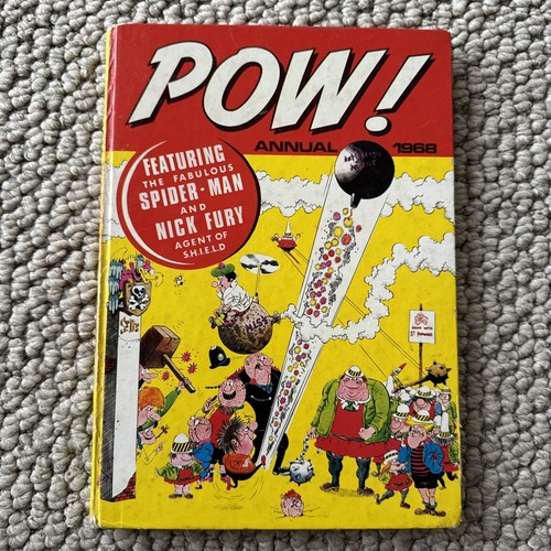 POW ANNUAL 1968. WITH STAN LEE'S MISTAKEN SPELLING OF PETER PALMER! RARE IN AUS
