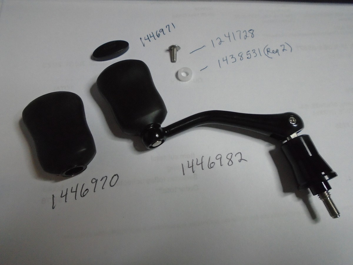 abu garcia fishing reel spare parts HEIGHTEN 110mm/120mm Handle for Shimano Daiwa Penn Kastking Lew's Baitcasting Reel Power Crank Accessory (All Black, 120mm Carbon Handle 24mm TPE Knob) (0432) : Sports & Outdoors Power handle designed to add cranking power to Abu Garcia large format low profile reels Abu Garcia Fishing Reel Parts