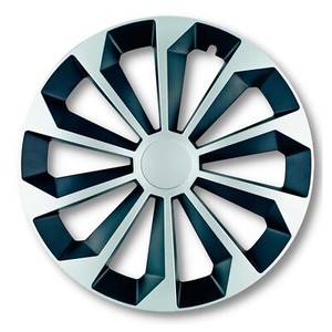 Jeu 4 Enjoliveurs 16" Cosmos Argent Albrecht Pour BMW Daihatsu - Flexibles Et Faciles à Poser
