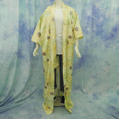 【７３】  Beautiful Japanese KIMONO made in Japan unused　158㎝　62inch polyester