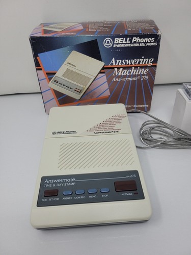 Dzwonek Telefony Automatyczna sekretarka Answer mate 275 Mikrokaseta 62275