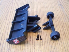 For Arrma 1/10 OUTCAST 4X4 4S V2 BLX Rear Wing Wing Mount & Wheelie Bar w/ Frame