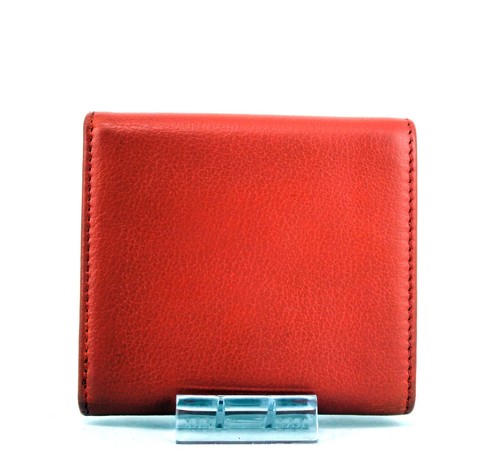 CHANEL CC Camellia Orange Bifold Small Wallet Classic Purse Used Women Italy - Picture 6 of 22