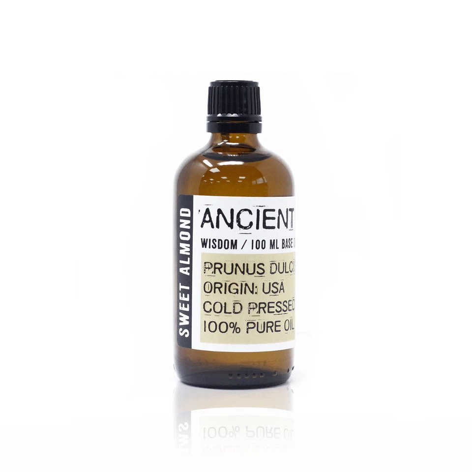 Basisöl - 100% natürlich- Süßes Mandelöl 100ml - Ancient Wisdom