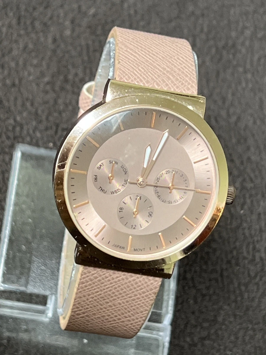 Pc21j japan movement stainless steel outlet case back sr626sw accutime watch corp