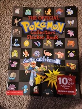 Pokemon Collectors Sticker Book