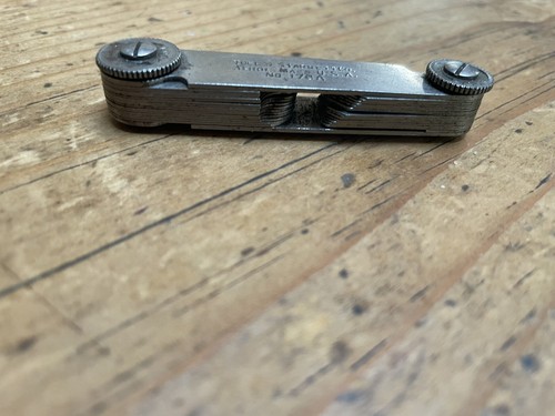Vintage L.S. Starrett No. 178A Radius Gauge Machinist Tool - Picture 10 of 11