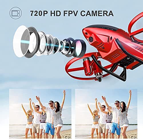 4DRC M3 Helicopter Mini Drone with 720p Camera for Kids