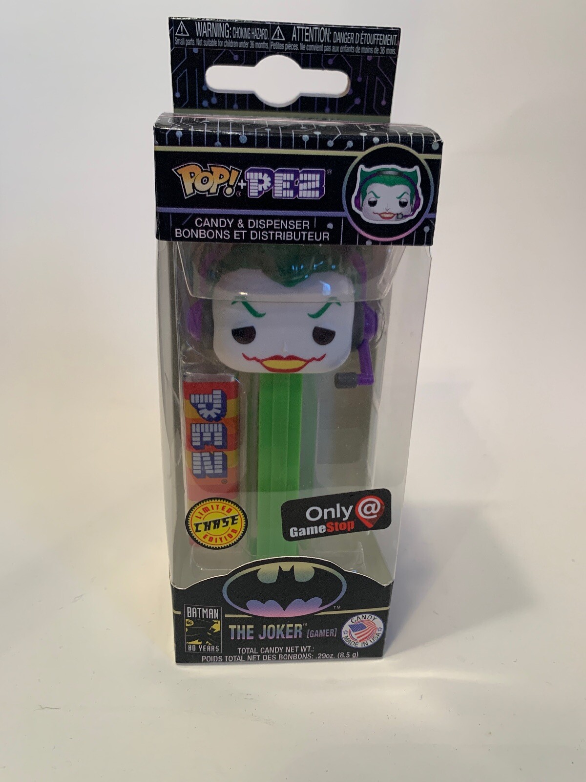 En Oferta Funko Pop! Heroes: Dc Comics - The Joker (Jugador) (Chase) Pez (Exclusivo Gamestop)