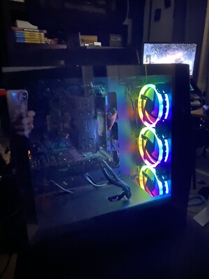 RGB Gaming pc desktop