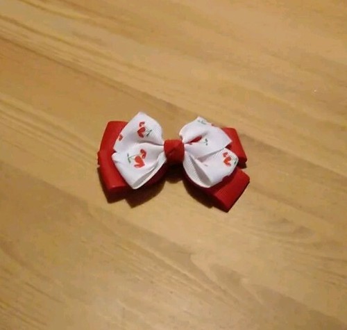 Mädchen Haarschleifen Bundle 🎀 Rot ❤️ Lustig & Bunt - Bild 6 von 7