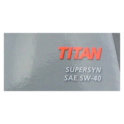 Fuchs TITAN SUPERSYN 5W-40 Fully Synthetic Engine Oil 5W40 5