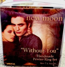 Twilight Saga VHTF Ring Set  Without You" Authentic Prop Replica NECA Mint New