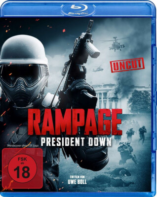 Blu Ray Rampage - President Down - uncut NEU
