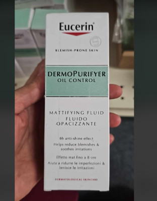 Eucerin Dermopure Oil Control Matifying And Moisturizing Fluid 50ml