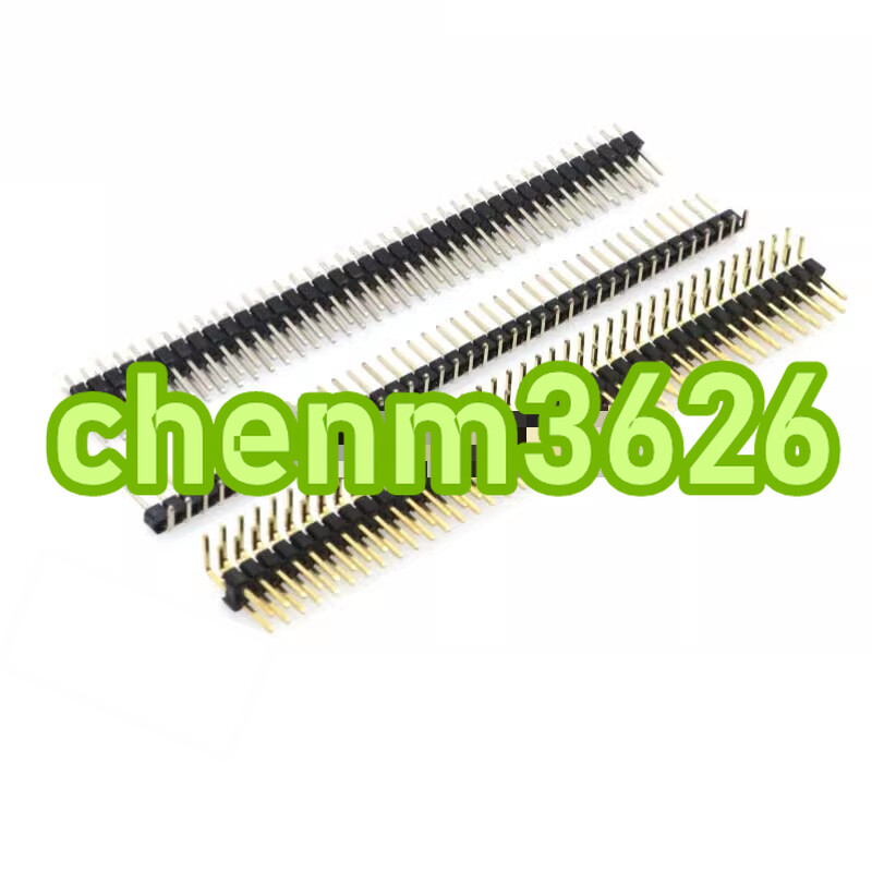 FILA 10 pezzi 2 0 mm 2 54 mm 1 * 40 P 2 * 40 P 80 P ago di piegatura 90 gradi placcato oro #YT