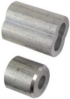 2-Pack  1/4-Inch Aluminum Ferrules/ Stops -N283-879 - Picture 1 of 1