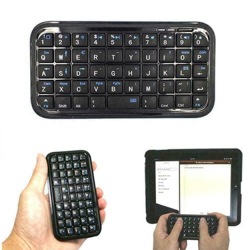 Mini Wireless Bluetooth 3.0 Keyboard For PC Android Raspberry BEST R0J4 PS3 ❀ - Afbeelding 1 van 10