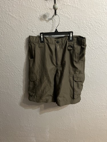 Boy Scouts Olive Green Uniform Cargo Shorts Size Youth Large - Picture 2 of 8