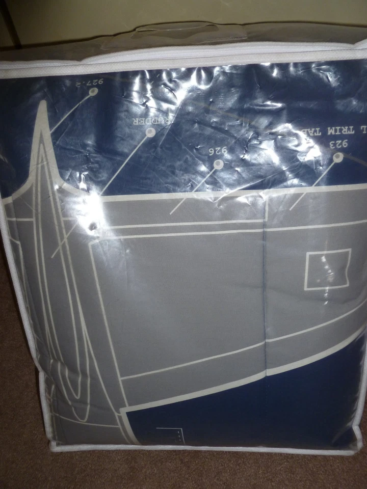 Juego de Cama Circo 5 Piezas Doble Edredón Reversible Planos Tema, Totalmente Nuevo Foto 2 de 4