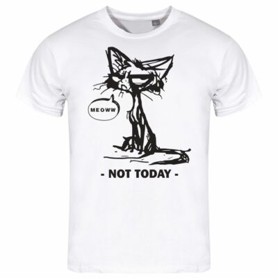 Herren T-Shirt Katze not today S bis XXL grumpy cats schelchte Laune funshirt