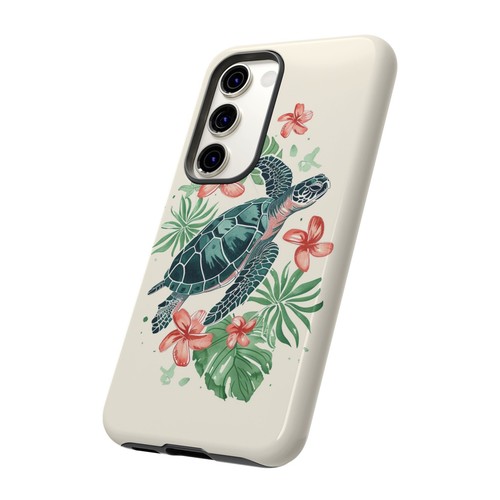 Tropical Turtle Island Flower Phone Case for iPhone, Samsung Galaxy, Pixel - Picture 137 of 175