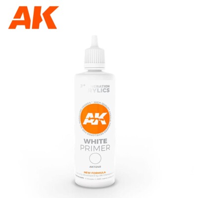 AK Interactive 3G White Primer 100ml