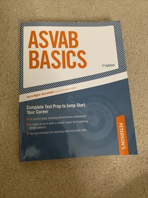 ASVAB Basics (Peterson's Master the ASVAB Basics) - Paperback - GOOD