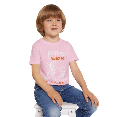 Father and Son Best Friends - Cool Toddler T-Shirt Motocross Fun Bike Kids Child - Picture 21 of 21