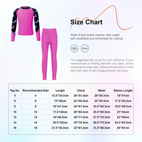 Kids Wetsuit Pool Beachwear Suit Swimwear Fashion Girls Holiday Top And Pants - Picture 17 of 76