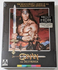Conan the Destroyer (4K Ultra HD, Arrow Video Limited Edition) Brand New