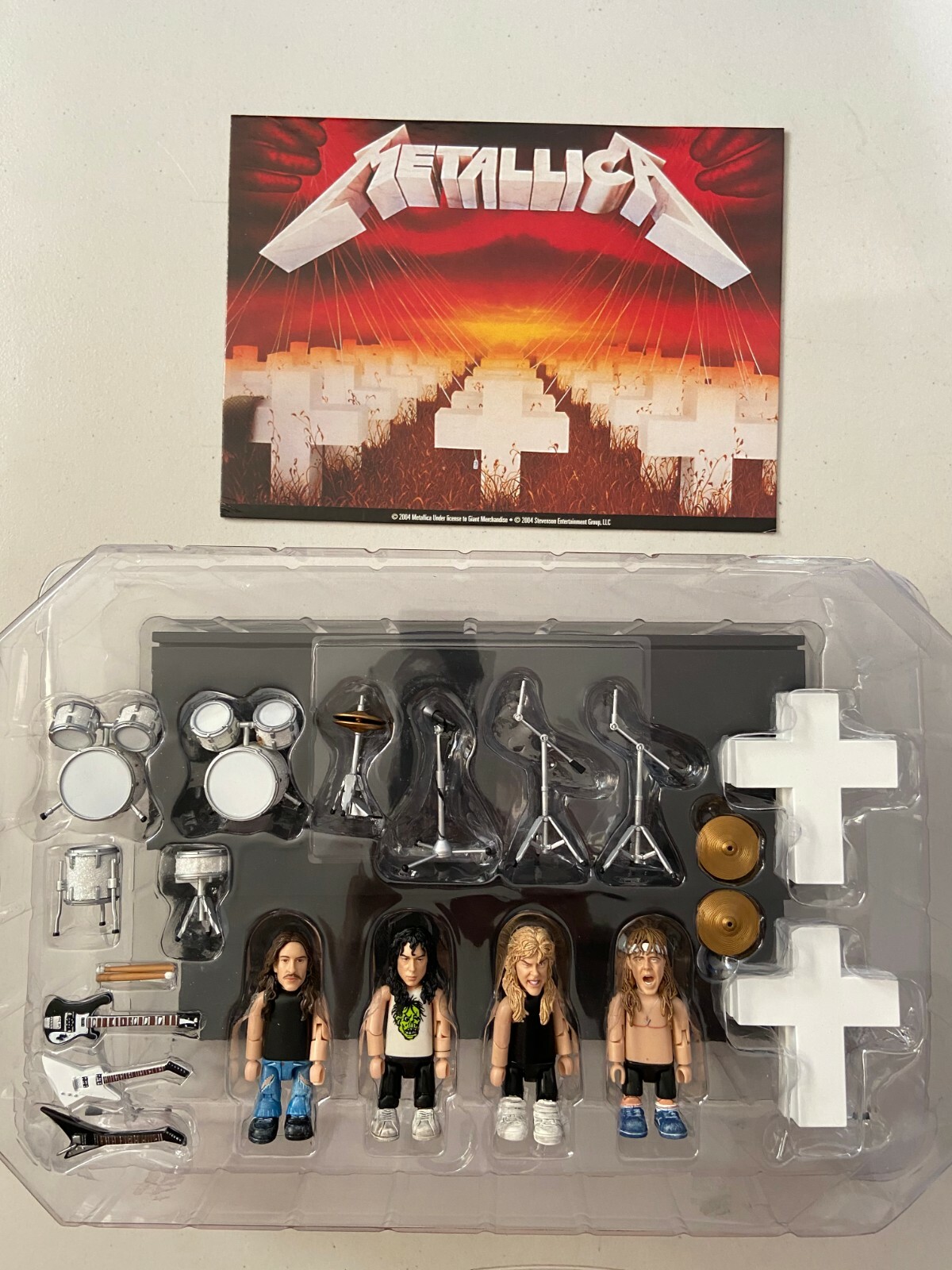 llica メタリカ Master of Puppets フィギュア Metallica Action Toys