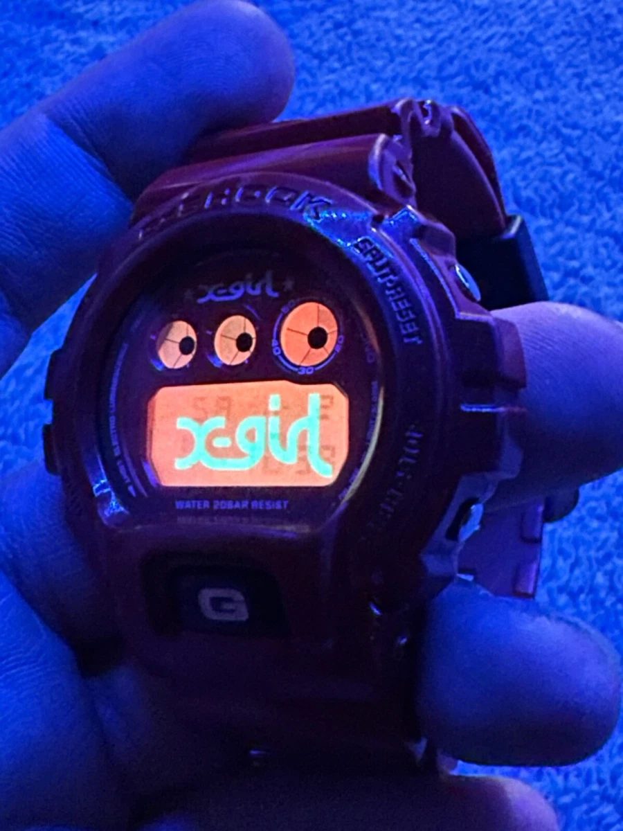 Casio G-SHOCK DW-6900 X-girl limited collaboration watch