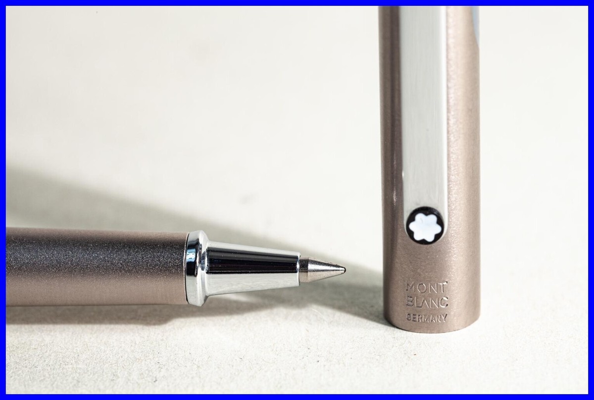 3 Star MONTBLANC Rollerball SL Quick Pen HENKEL Stainless Steel w 