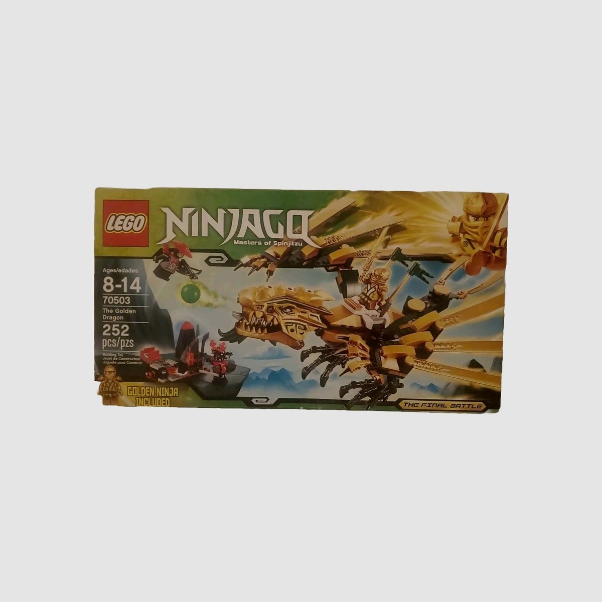 LEGO NINJAGO: The Golden Dragon (70503) New Factory Sealed 