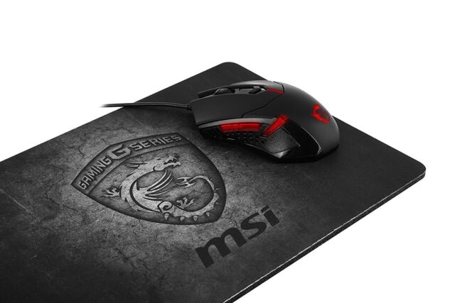 MSI GAMING SHIELD MOUSEPAD Micro-texture surface Rubber Base 32x22cm 12.5/"x8.6/"