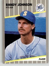 Randy Johnson 1989 Fleer Update U-59 Seattle Mariners Rookie