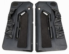 87-93 Ford Mustang Gt Power Door Panels Black Panel Oem Drivers Passenger Side 87-93 Ford Mustang Gt Power Door Panels Black Panel Oem Drivers Passenger Side