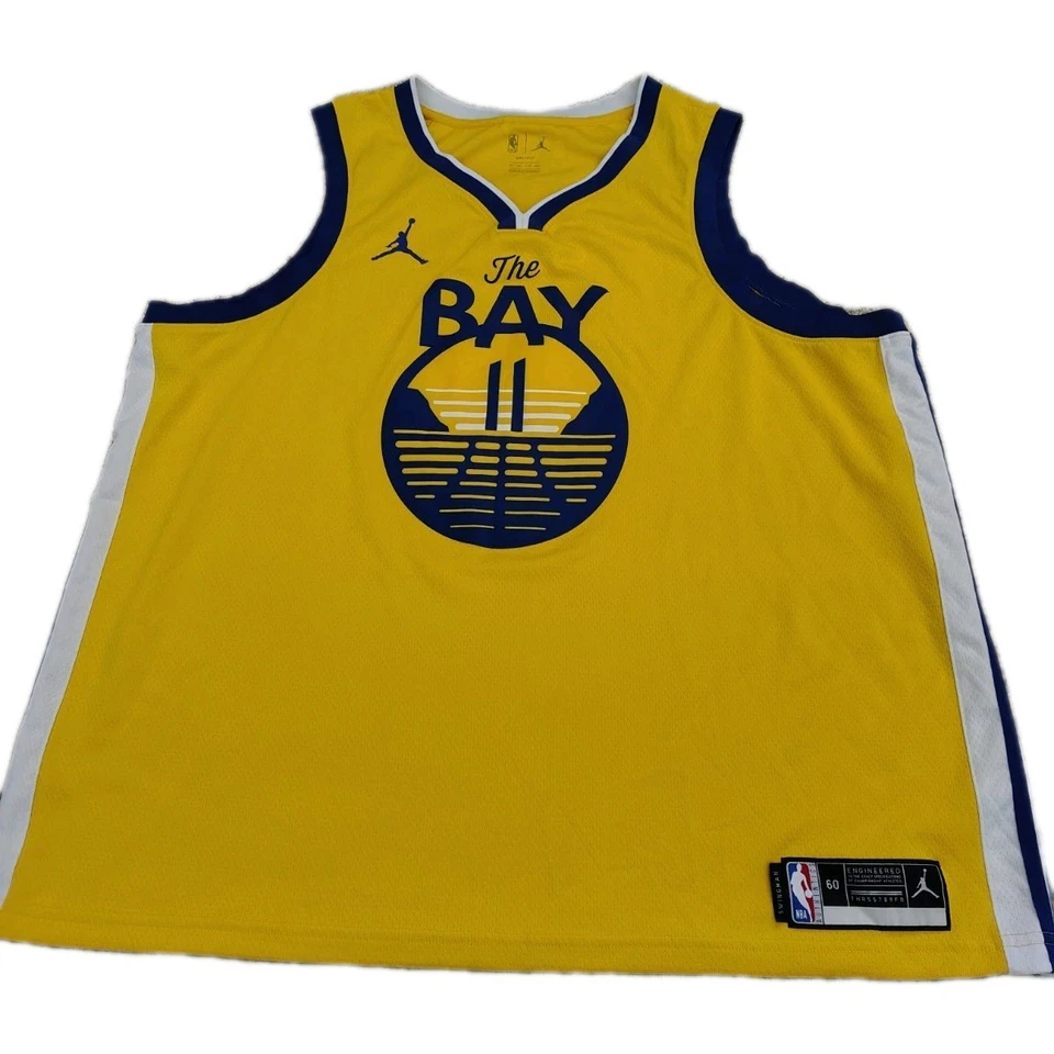 Camiseta Air Jordan Klay Thompson Hombre Talla 60 NBA Swingman Golden State Warriors #11 Foto 2 de 2