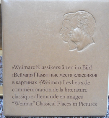Fotomappe, Bilder, Klassikerstadt Weimar, 36 Farbfotos Größe ca. 20cm x 22cm
