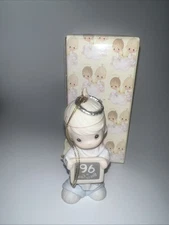 Enesko Precious Moments-# 183369 "Peace On Earth...Anyway" Annual  Ornament 1996