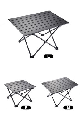 Faltbarer Campingtisch Outdoor Tragbar Picknick Schreibtisch Carbonstahl Kompakt Reise