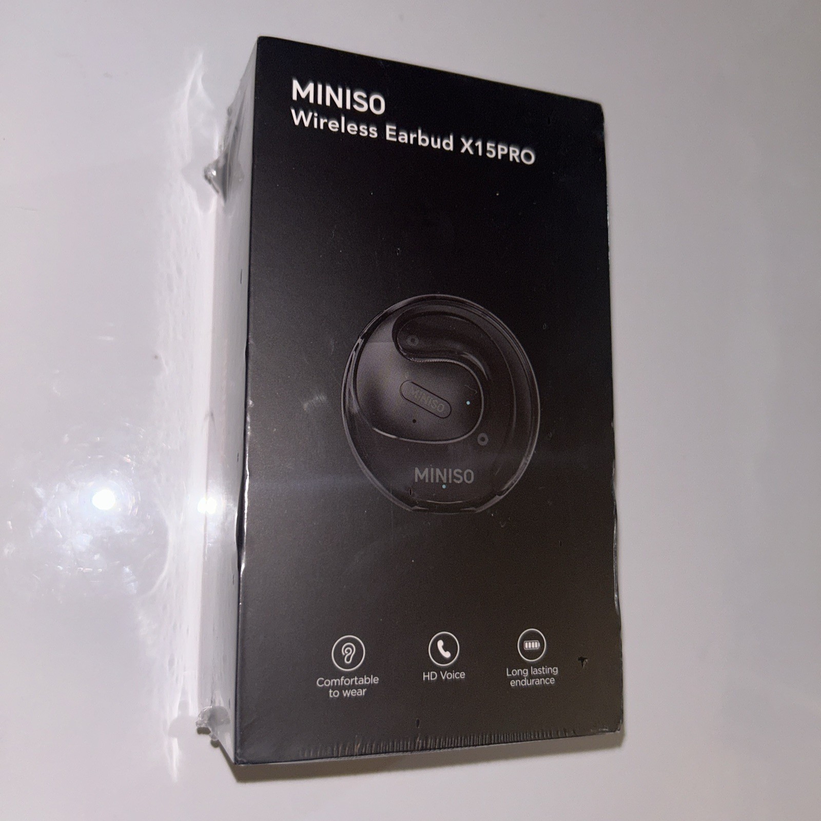 Miniso X15 Pro Over Ear Bluetooth 5.4 Earbuds (Black) NEW/SEALED