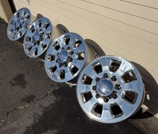GMC Set 18” Chrome Sierra OEM DENALI Wheels Rims Stock 2500 3500 8X180
