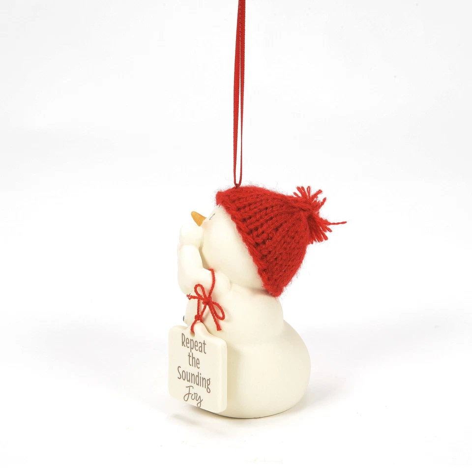 Department 56 Snowpinions Repeat the Sounding Joy Hanging Ornament 3.15 Inch - Image 2 of 4